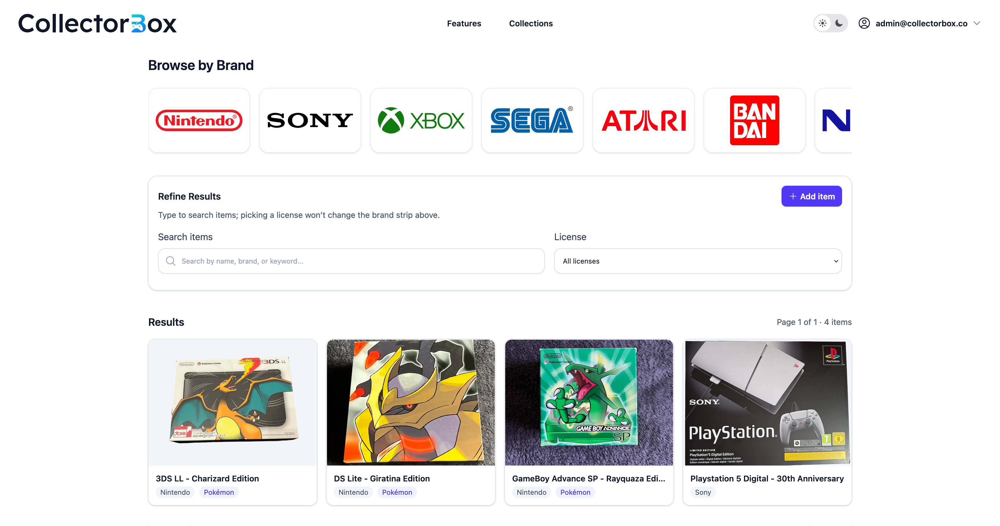 App screenshot